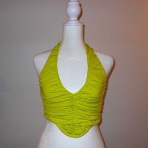 Tictoc Green Halter Top (Sold through Nordstrom)